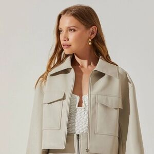 NEW Tracy Jacket in Ecru ASTR the Label